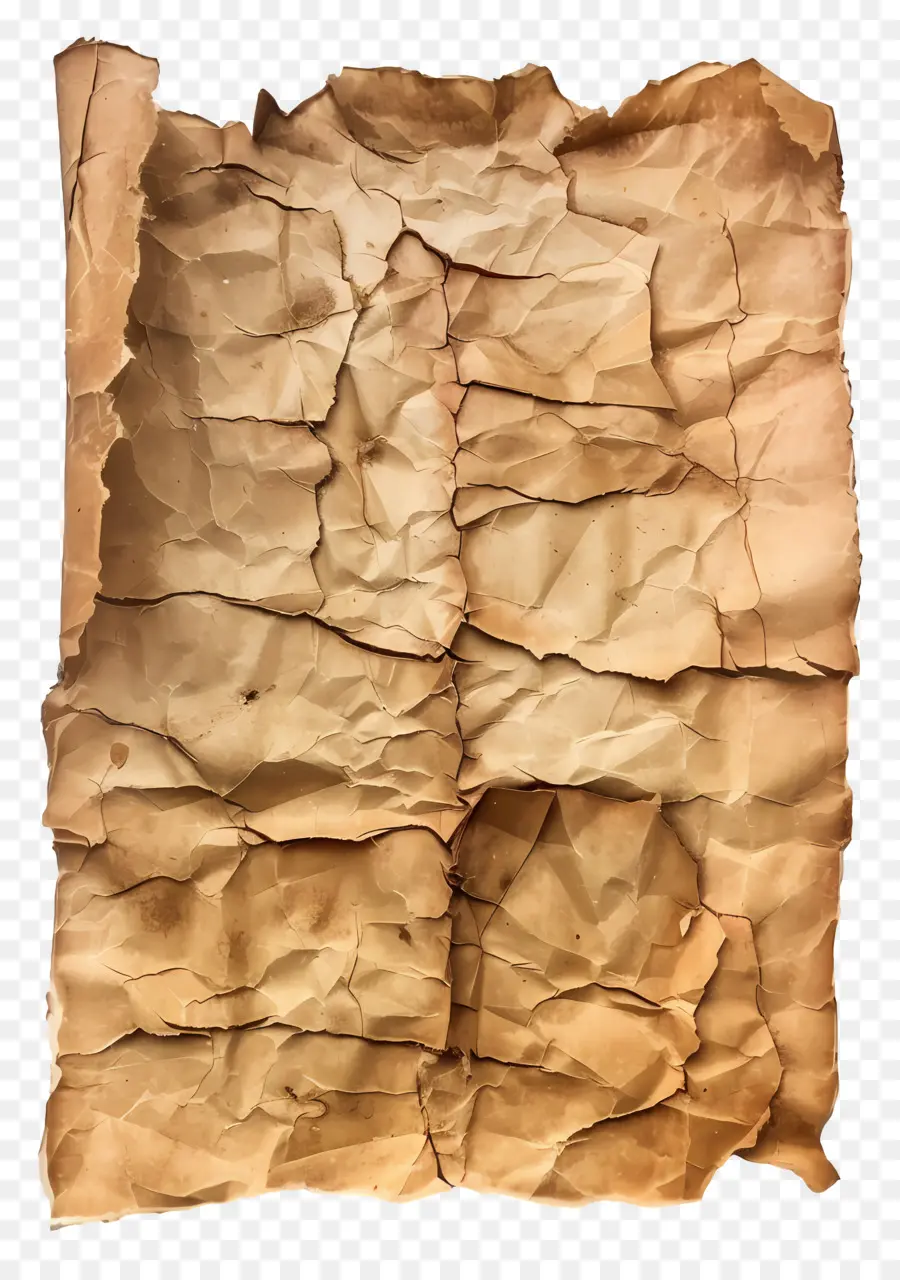 Papel Rasgado Vintage，Papel Arrugado PNG