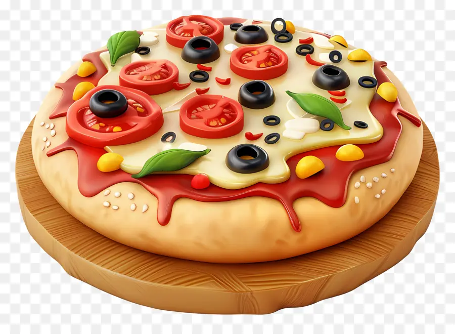 Pizza Griega，Pizza PNG