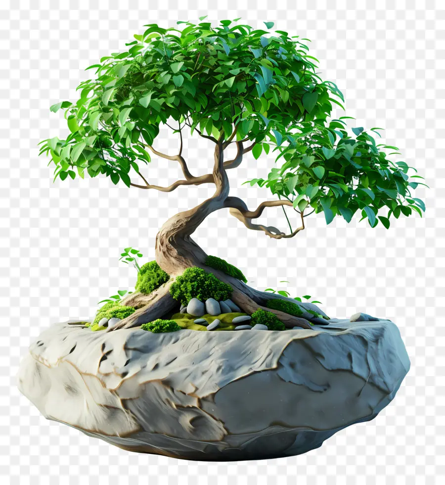 Bonsái Pohon，árbol PNG