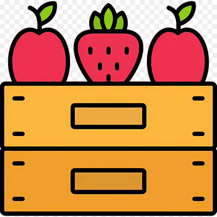 Caja De Cosecha，Caja De Frutas PNG