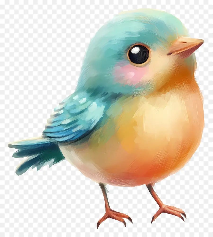 Pájaro Pastel，Pájaro Colorido PNG