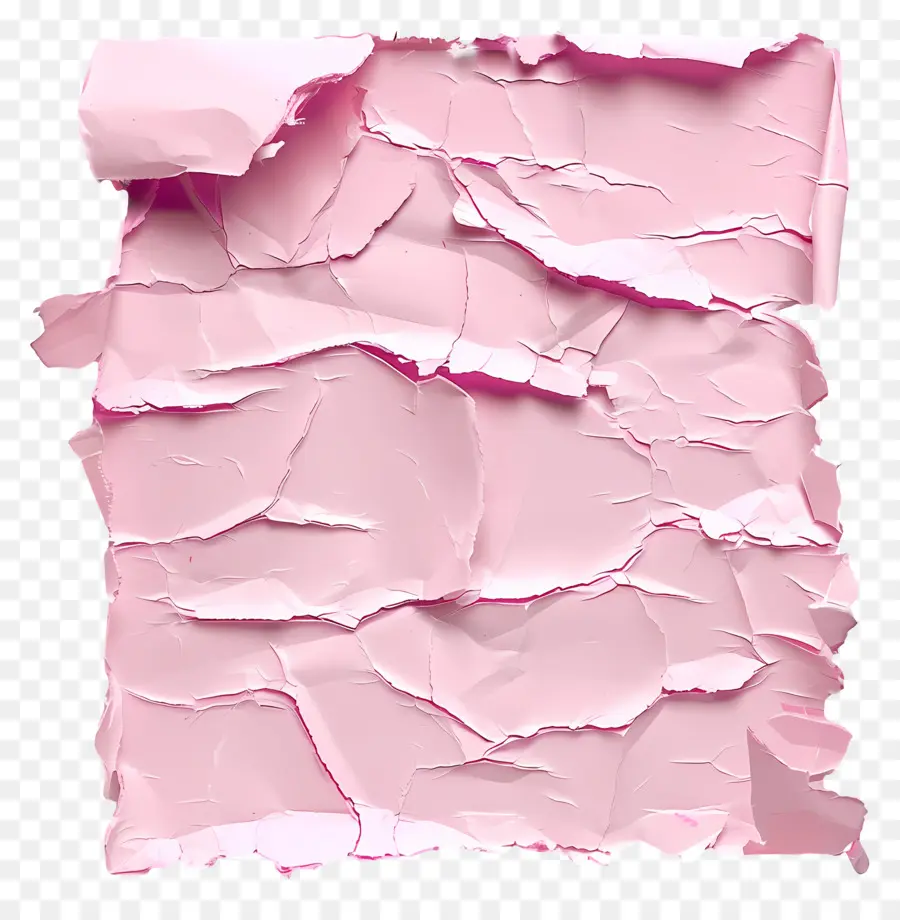 Papel Rasgado Rosa，Papel Rosa PNG