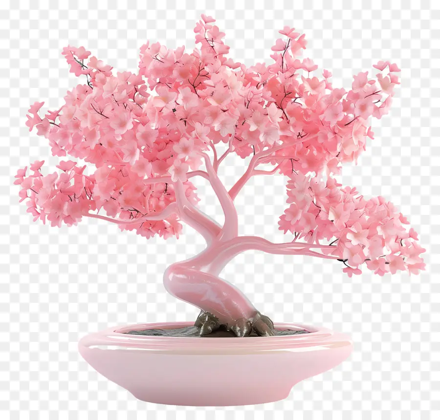 árbol Bonsái Rosa，Árbol Bonsái Rosa PNG