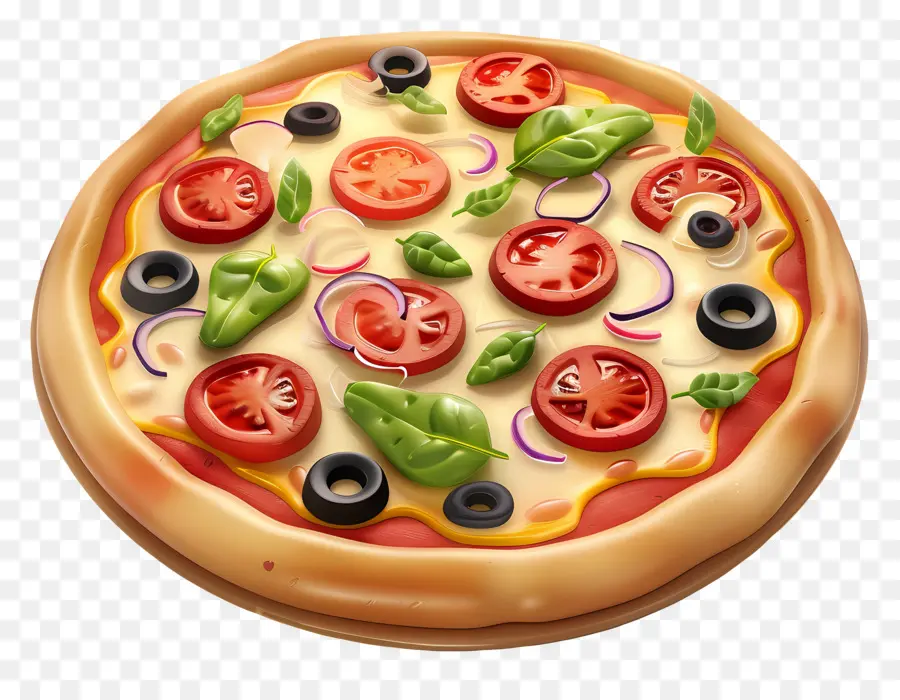 Pizza Griega，Pizza PNG