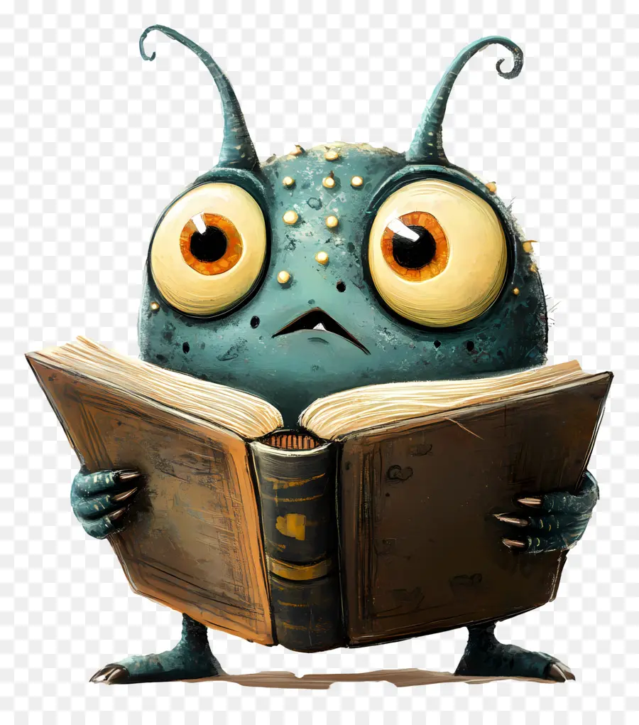 Gusano De Libro，Lectura Extraterrestre PNG