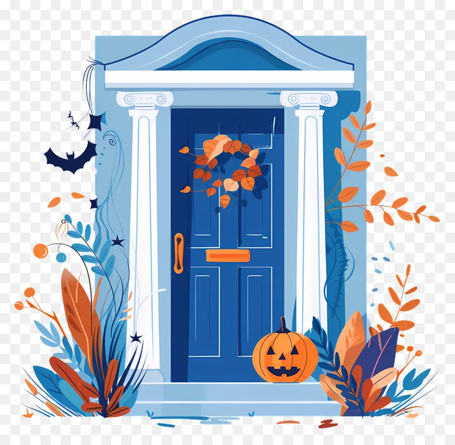 Puerta Espeluznante De Halloween，Puerta De Halloween PNG