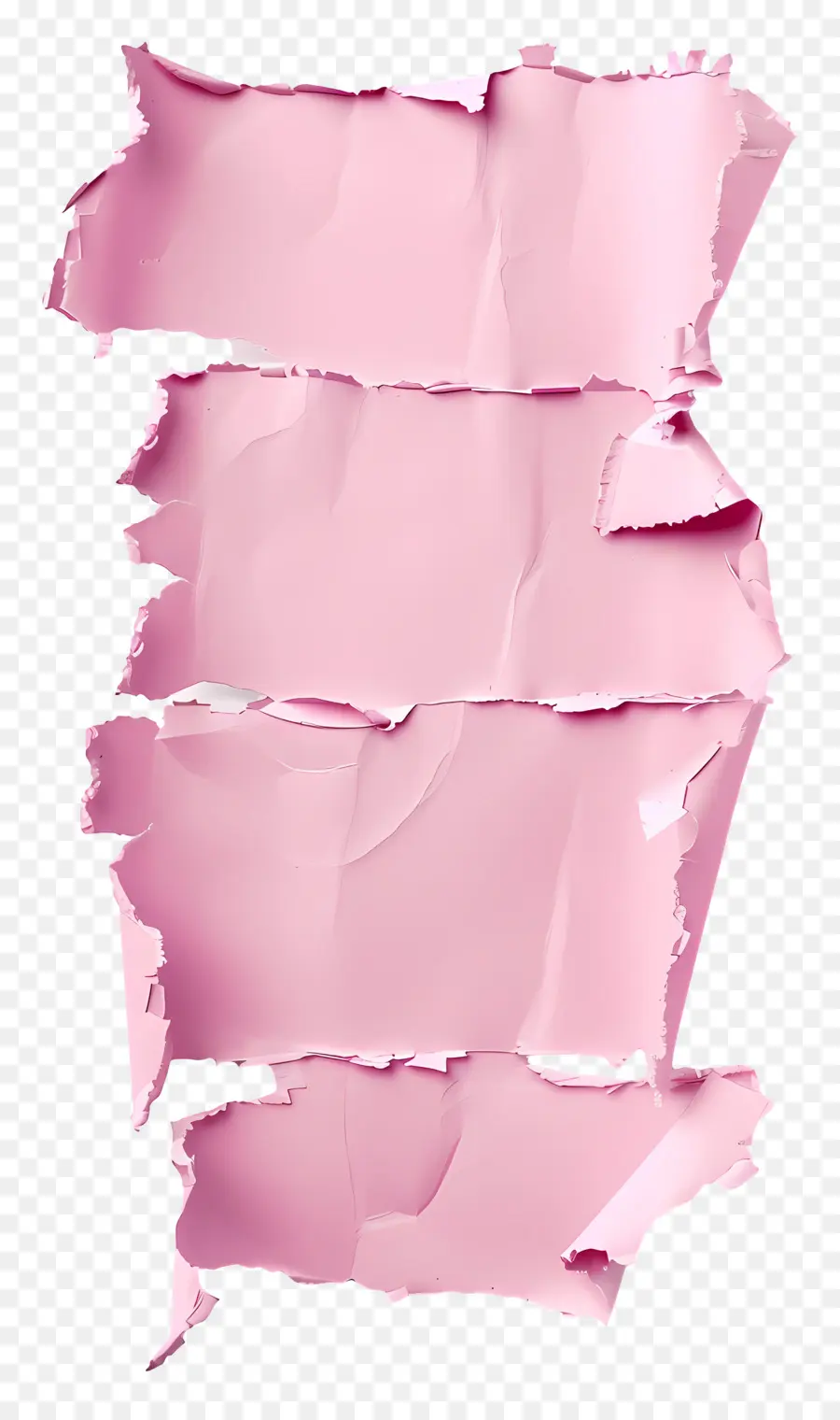 Papel Rasgado Rosa，Papel Rosa PNG