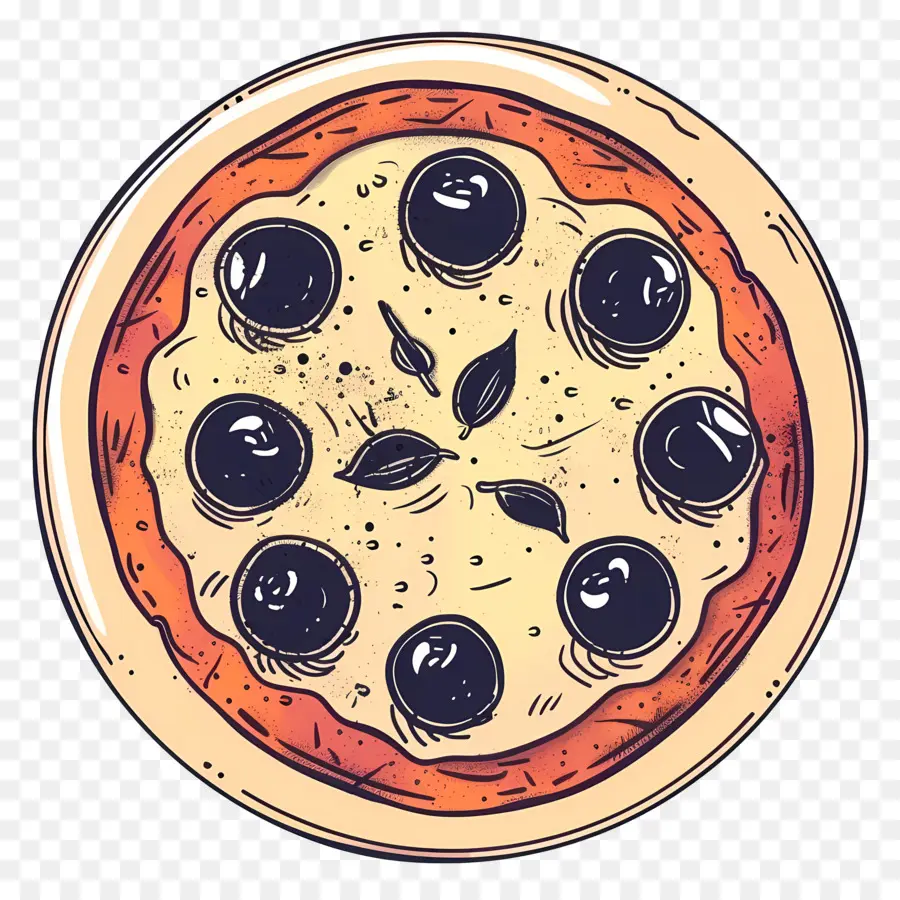 Pizza Griega，Pizza PNG