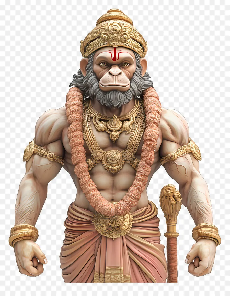 Hanuman，Mono Mítico PNG