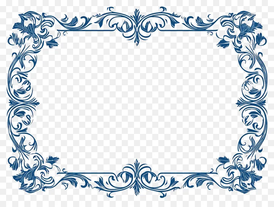 Marco Simple Rectangular，Marco Decorativo PNG