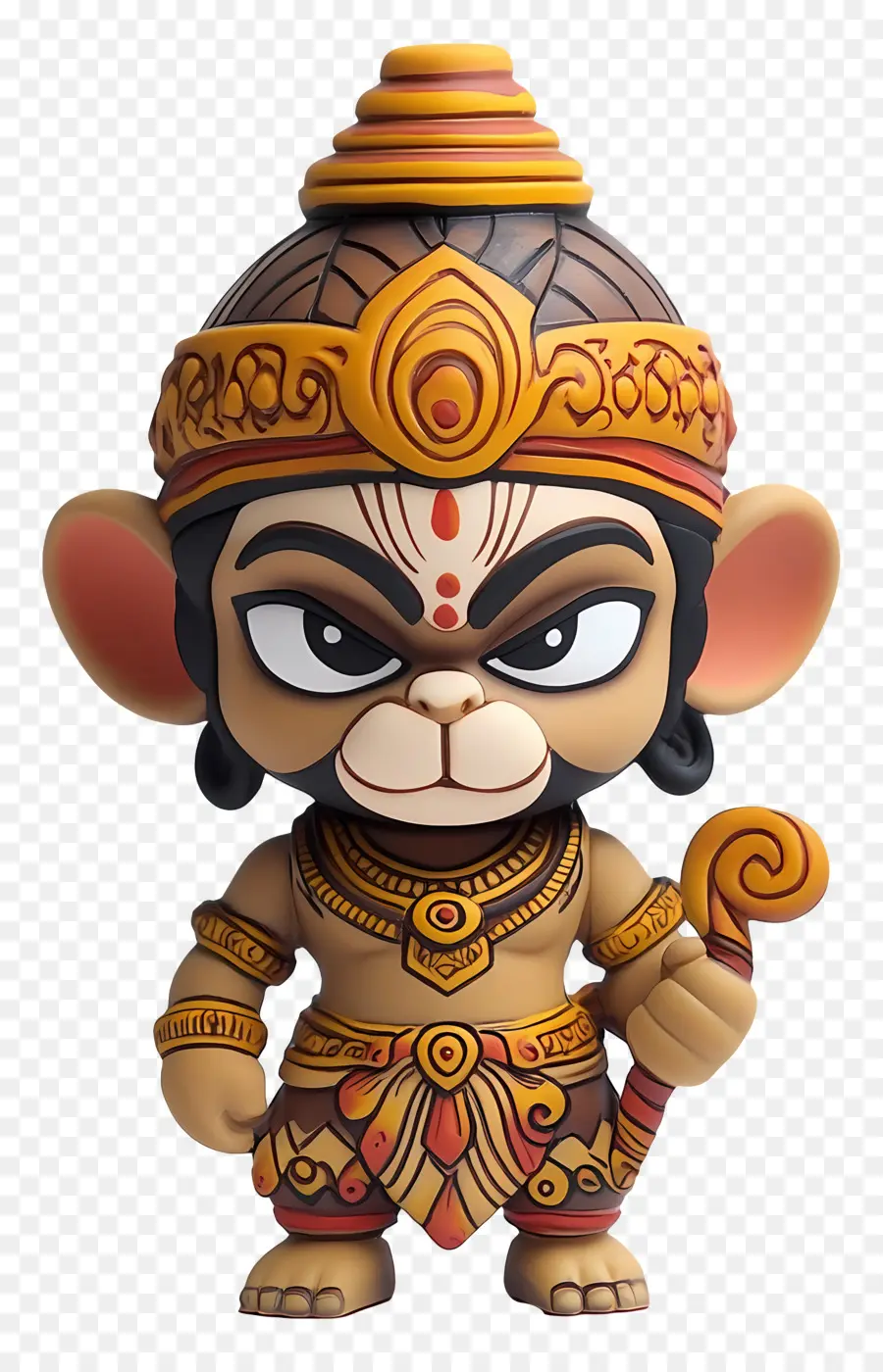 Hanuman，Guerrero De Dibujos Animados PNG