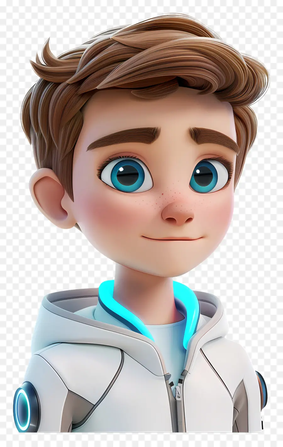 Avatar De Niño 3d，Niño Animado PNG