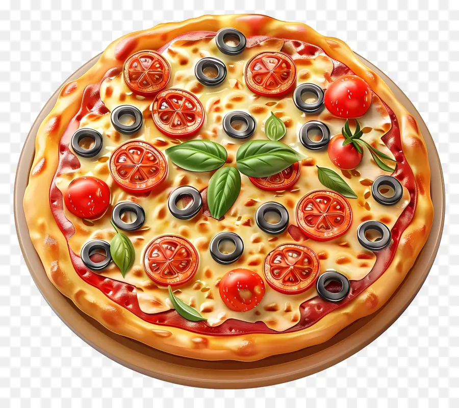 Pizza Griega，Pizza PNG