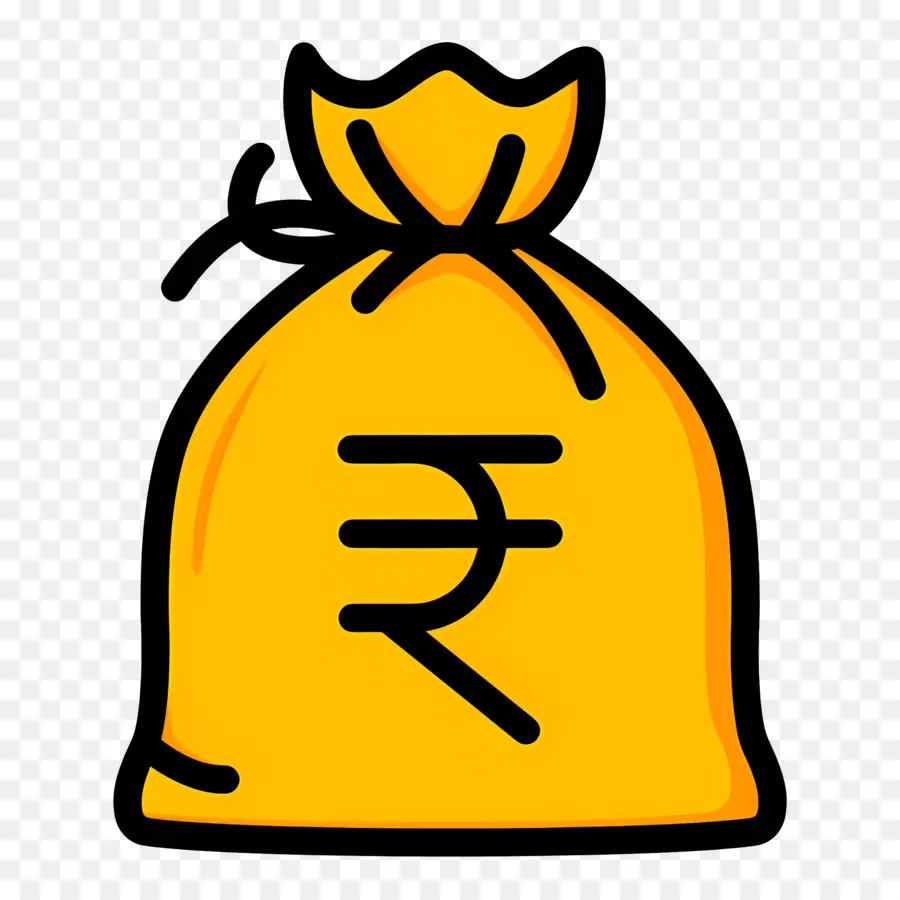 Rupias Indias，Bolsa De Dinero PNG