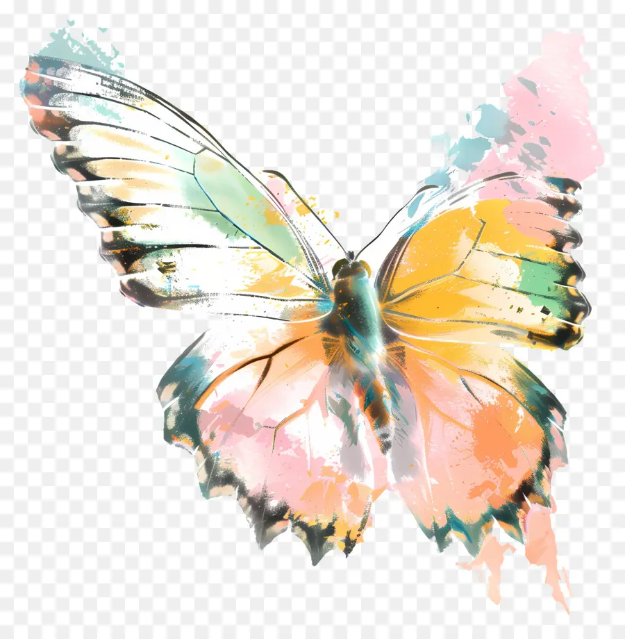 Mariposa Pastel，Mariposa PNG