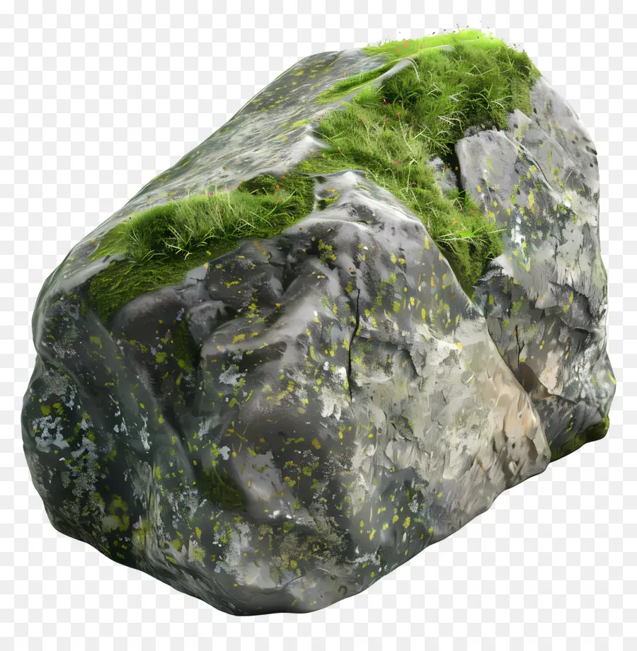 Piedra Cubierta De Musgo，Roca Cubierta De Musgo PNG