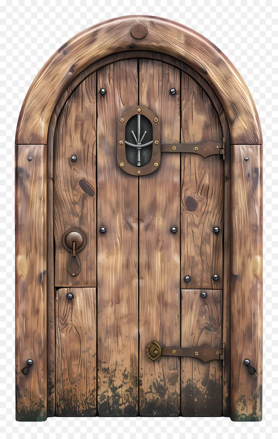 Puerta De Madera 3d，Puerta De Madera PNG