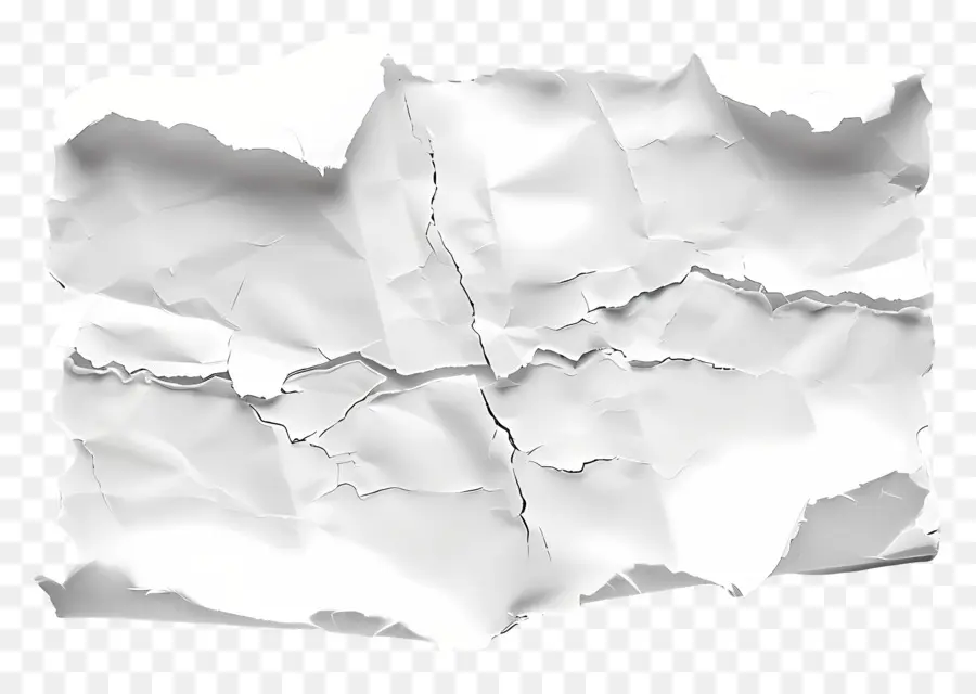 Papel Rasgado Blanco，Papel Rasgado PNG