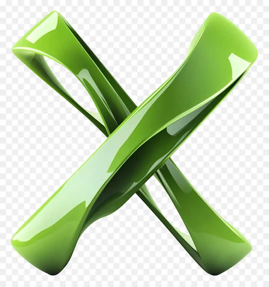 Verde X，Carta PNG