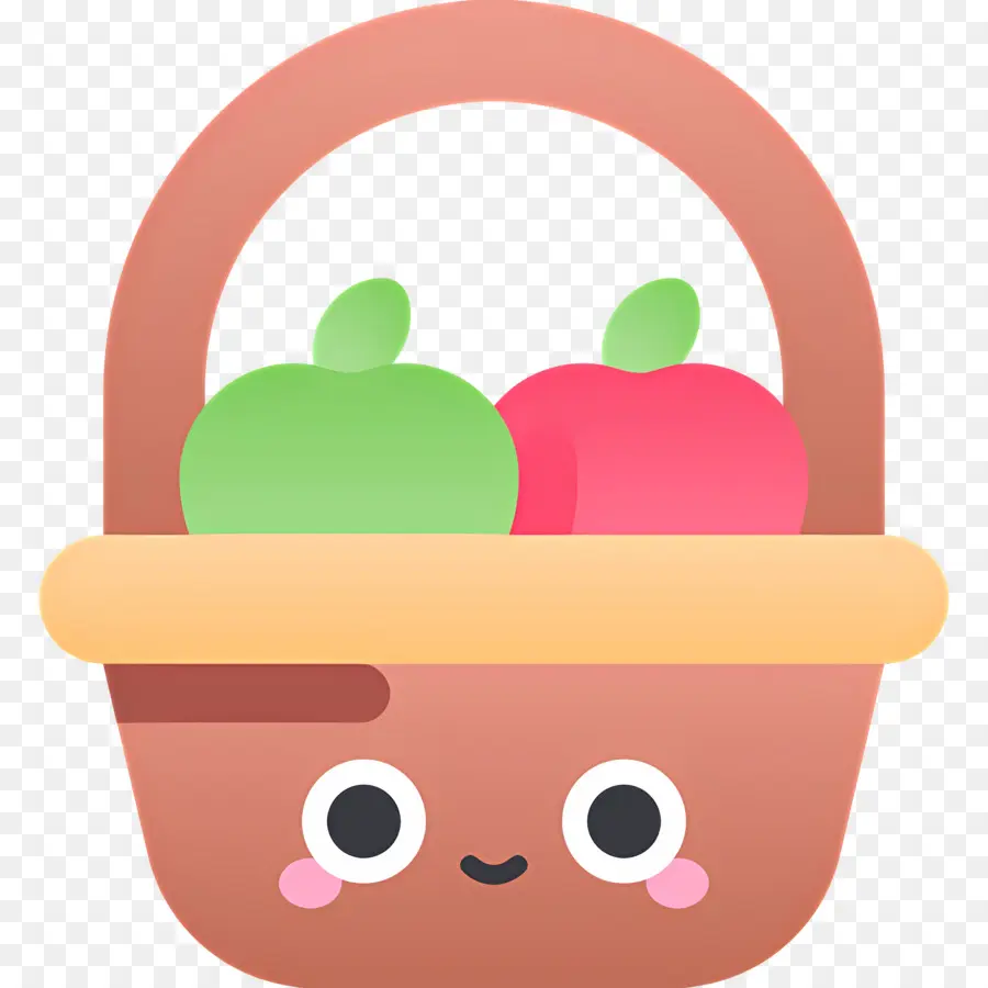 Canasta De Manzanas，Cesta PNG