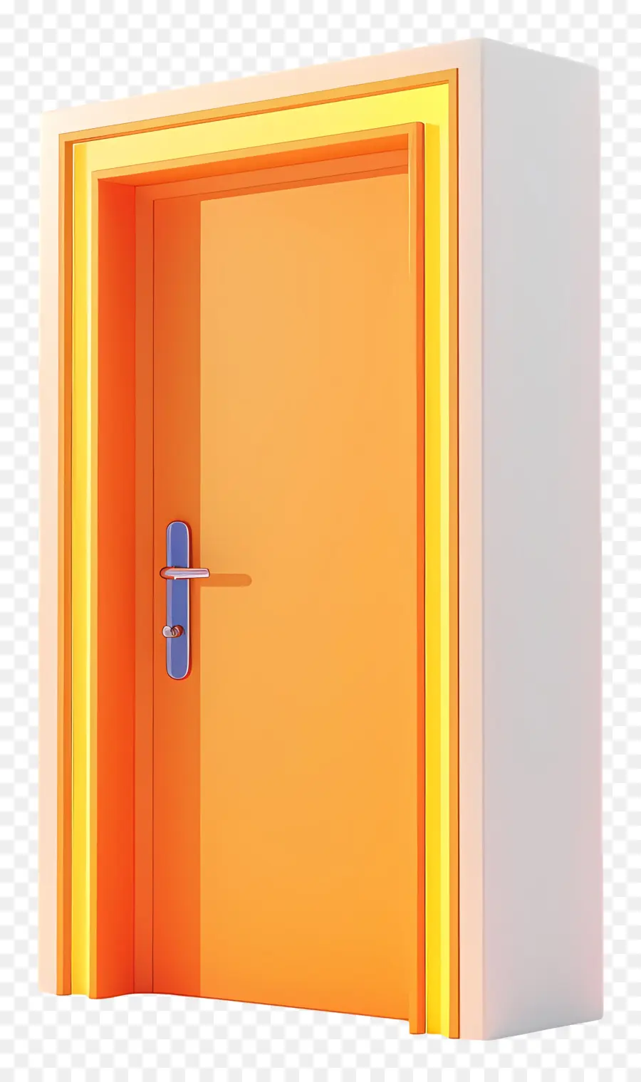 Puerta Moderna Modelo 3d，Puerta PNG