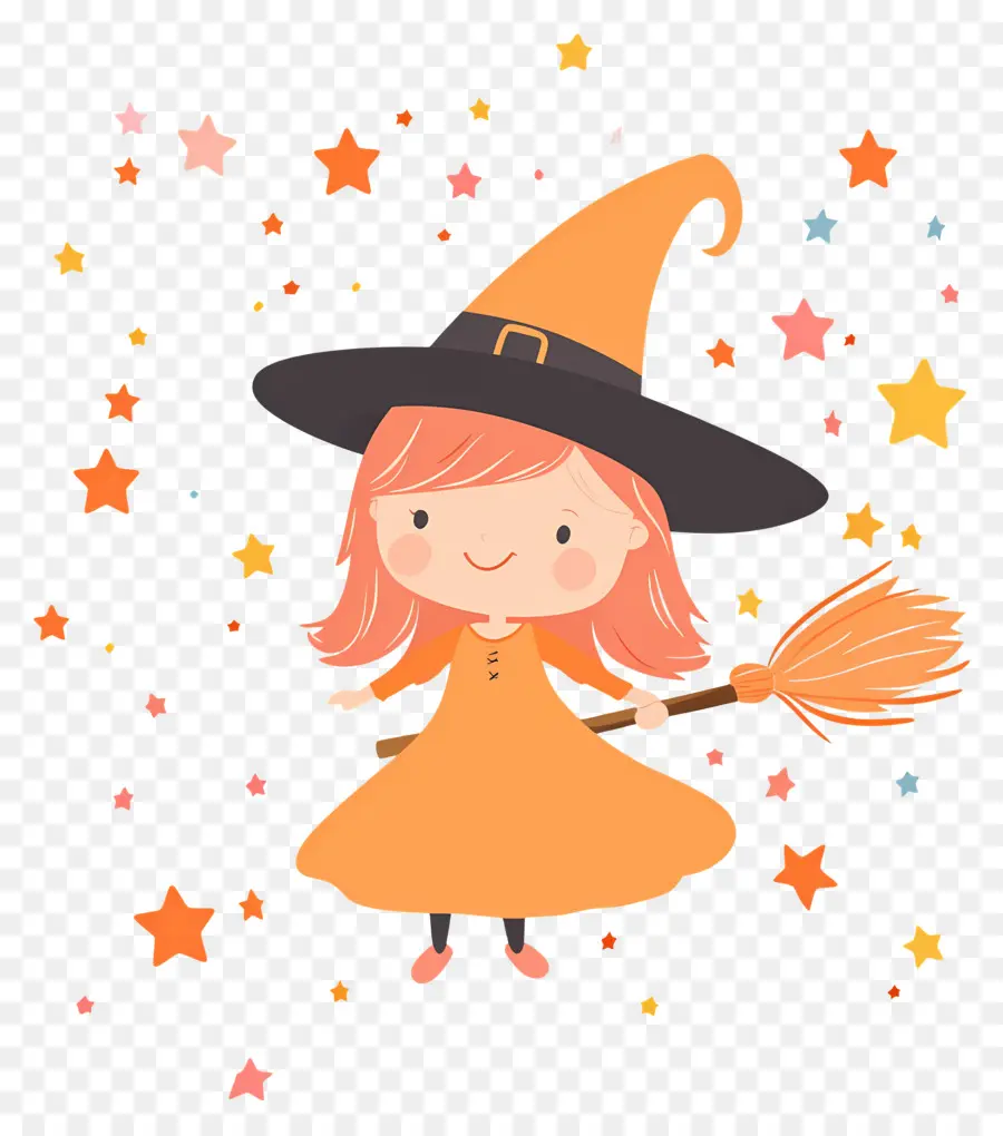 Linda Bruja De Halloween，Bruja Púrpura PNG