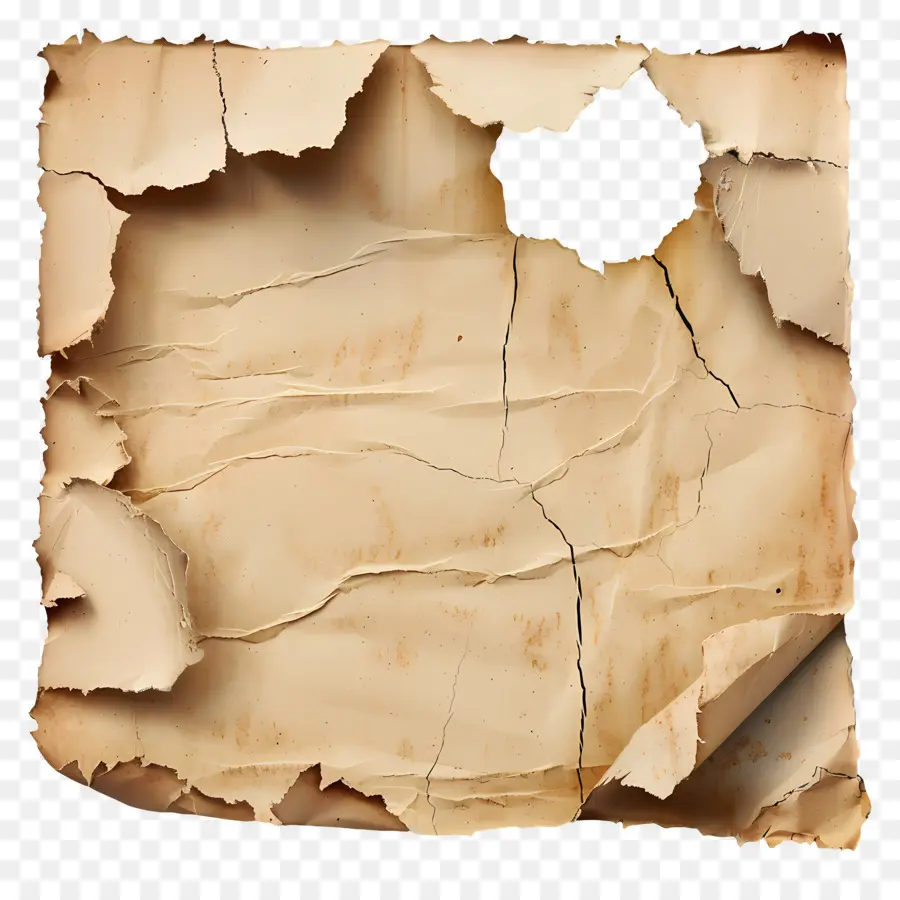 Papel Rasgado Vintage，Papel Rasgado PNG