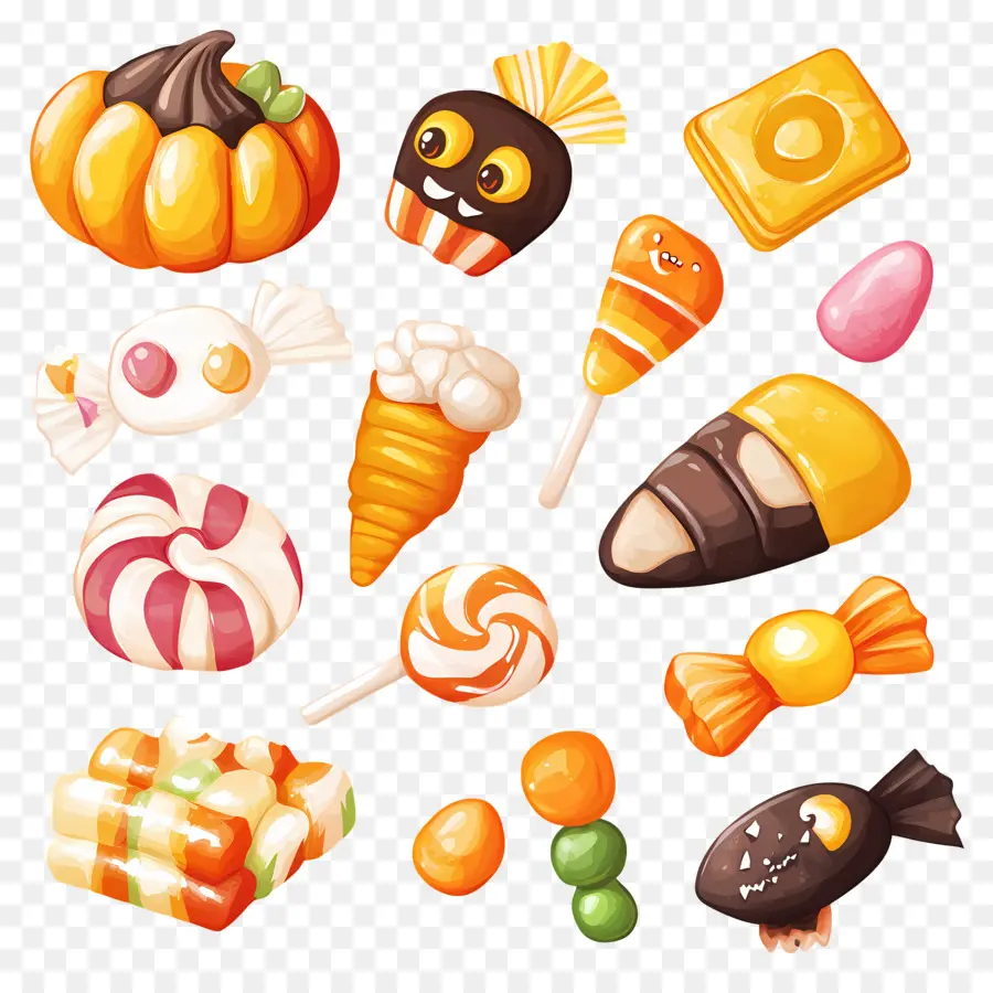 Dulces De Halloween，Dulces PNG