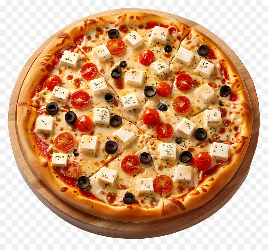 Pizza Griega，Pizza PNG