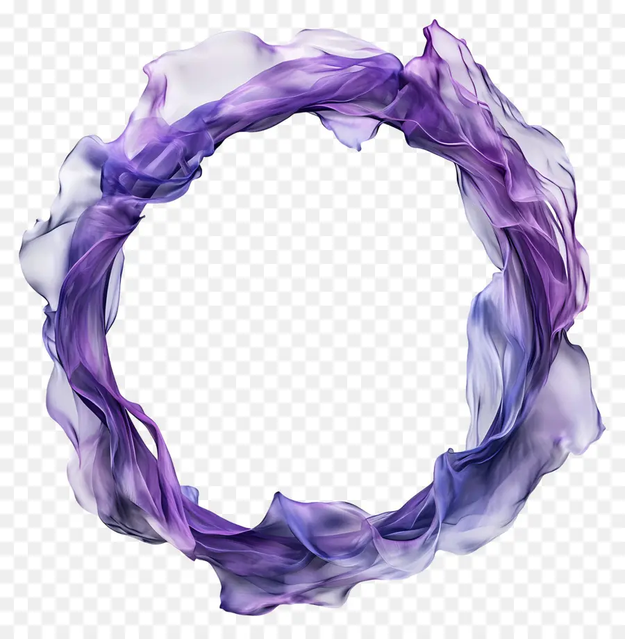 Marco Circular，Anillo Morado PNG