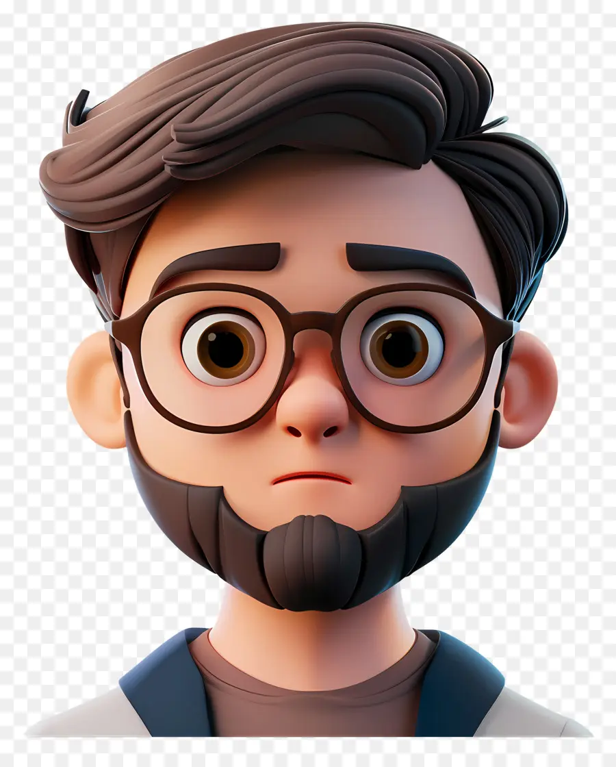 Avatar Masculino 3d，Niño De Dibujos Animados PNG