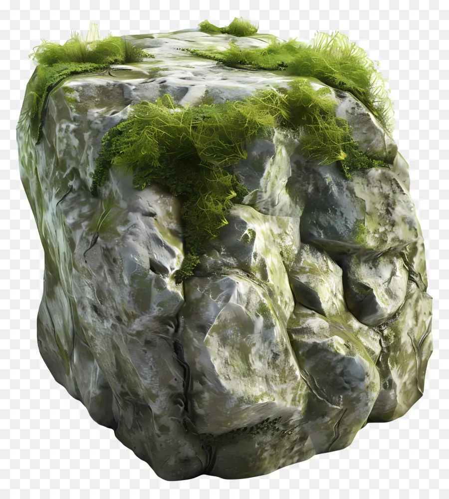 Piedra Cubierta De Musgo，Roca Cubierta De Musgo PNG