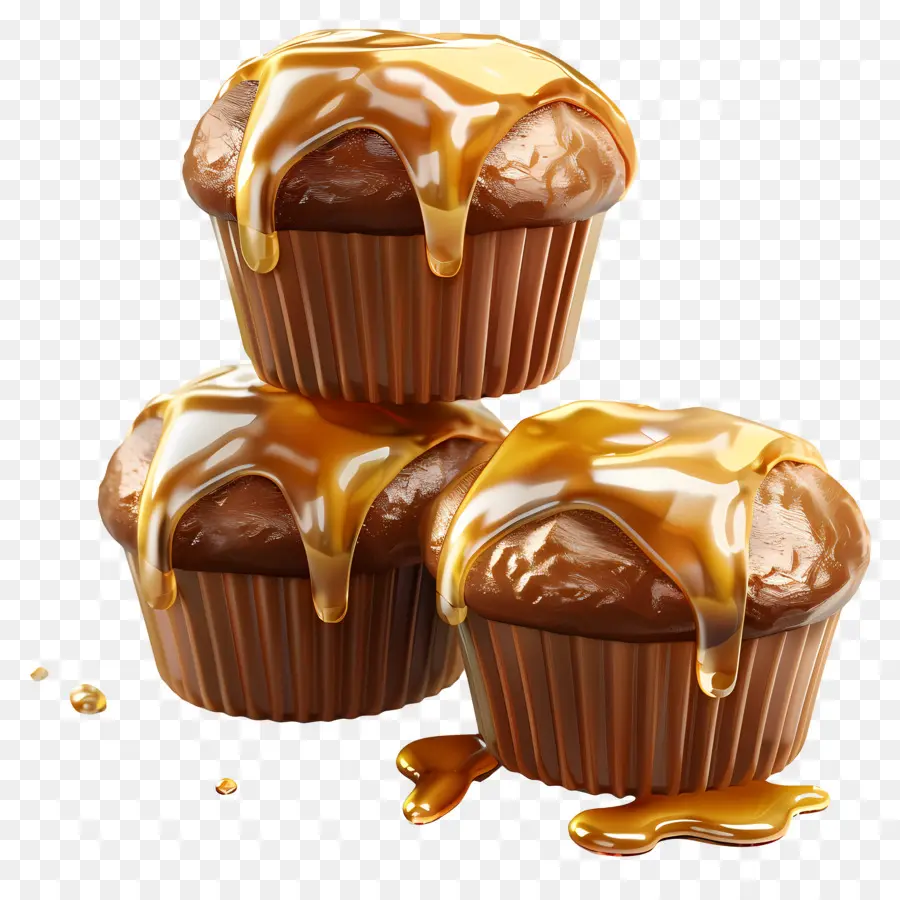 Muffins De Miel，Muffins De Chocolate PNG