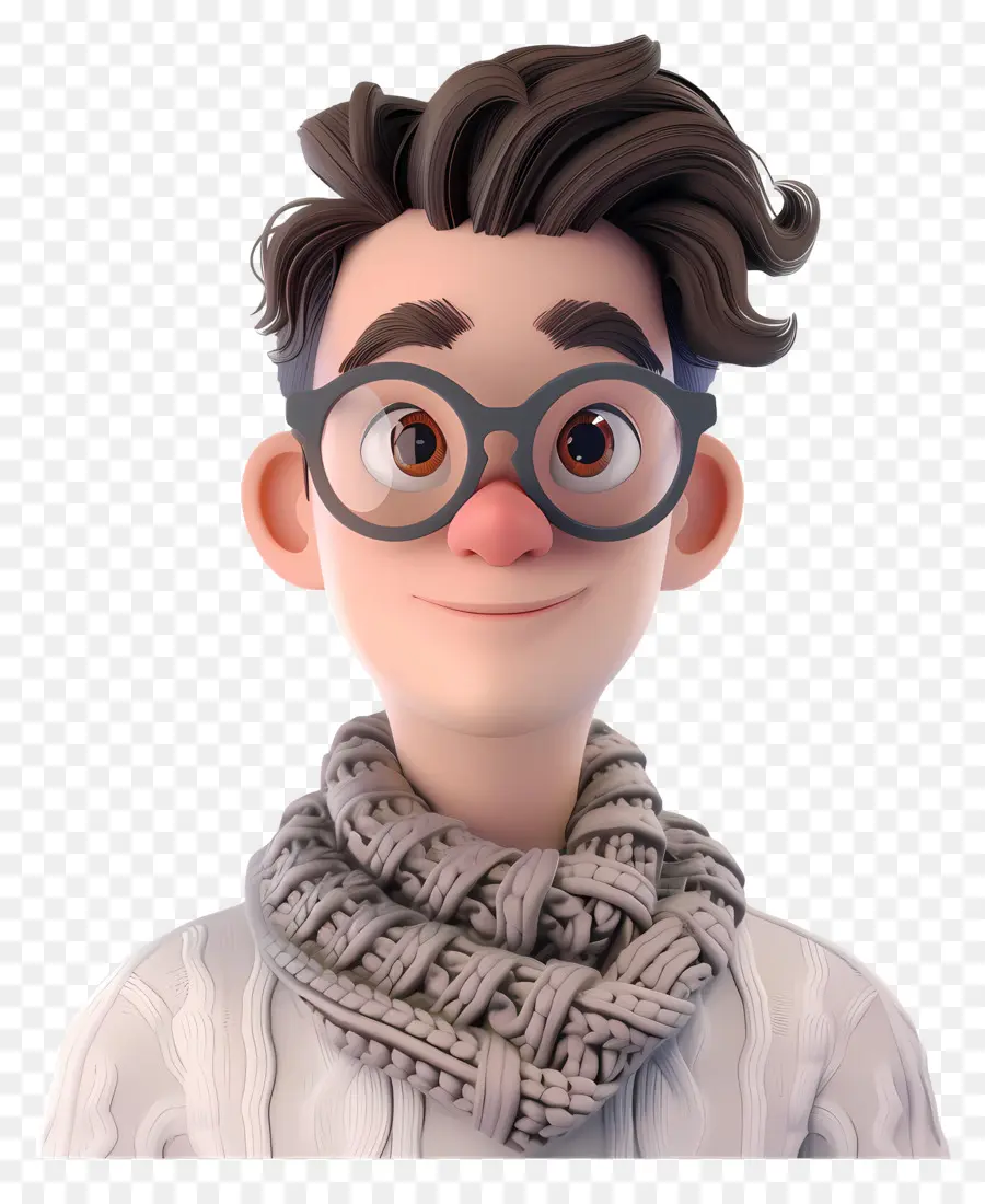 Avatar Masculino 3d，Personaje De Dibujos Animados PNG