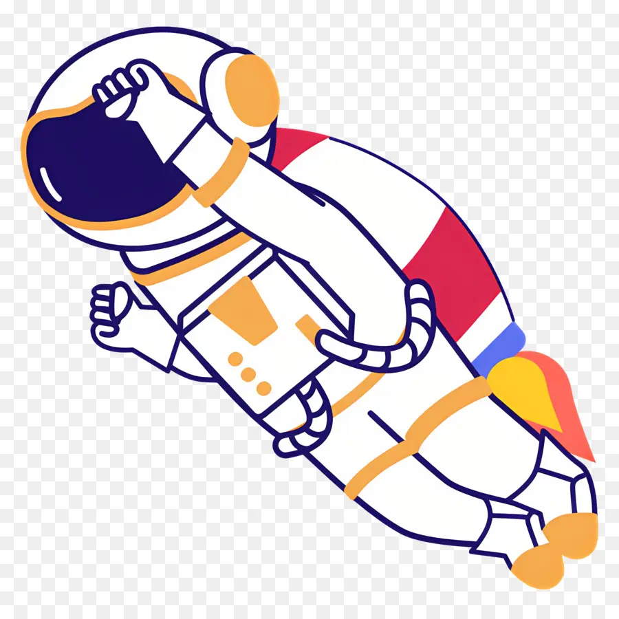 Astronauta，Astronauta Con Capa PNG