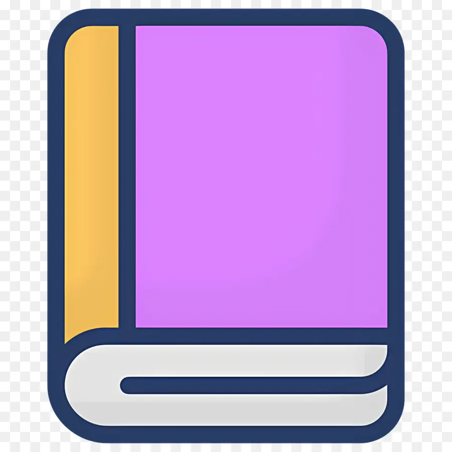 Computadora Portátil，Libro Morado PNG