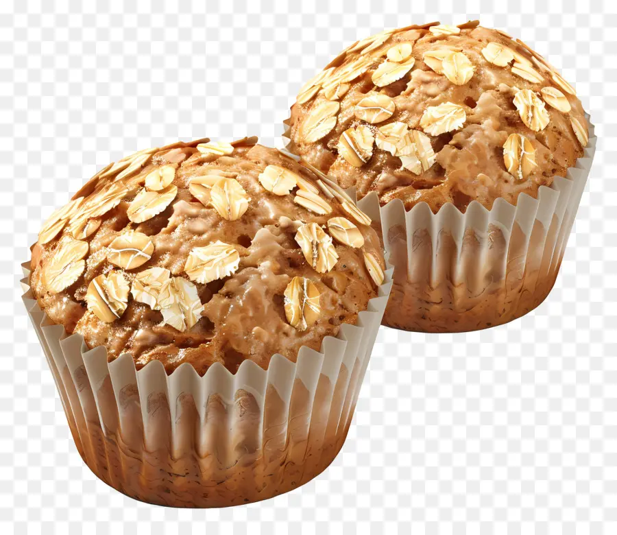 Muffins De Avena，Horneado PNG