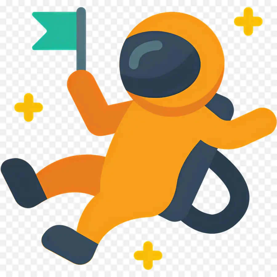 Astronauta，Bandera PNG