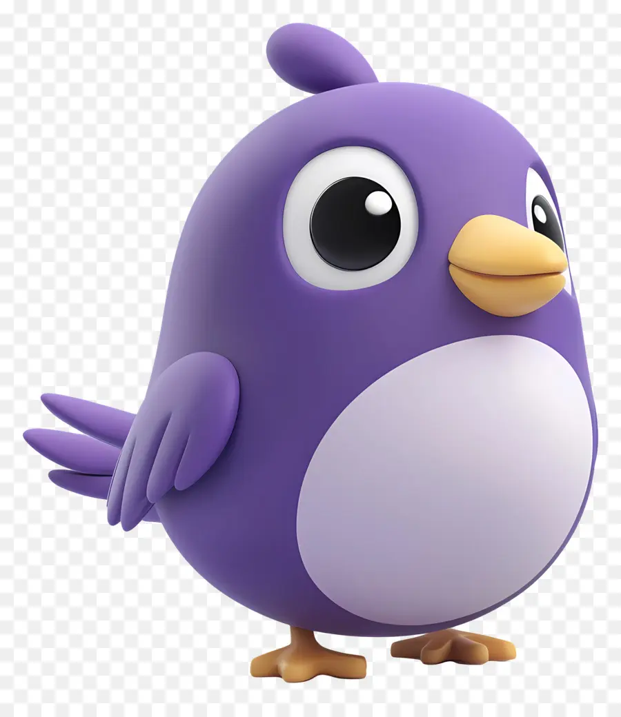 Lindo Pájaro，Pájaro Morado PNG