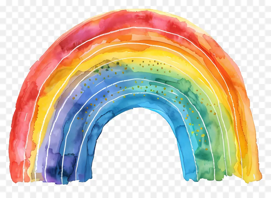 Arcoiris Pastel，Arcoíris PNG