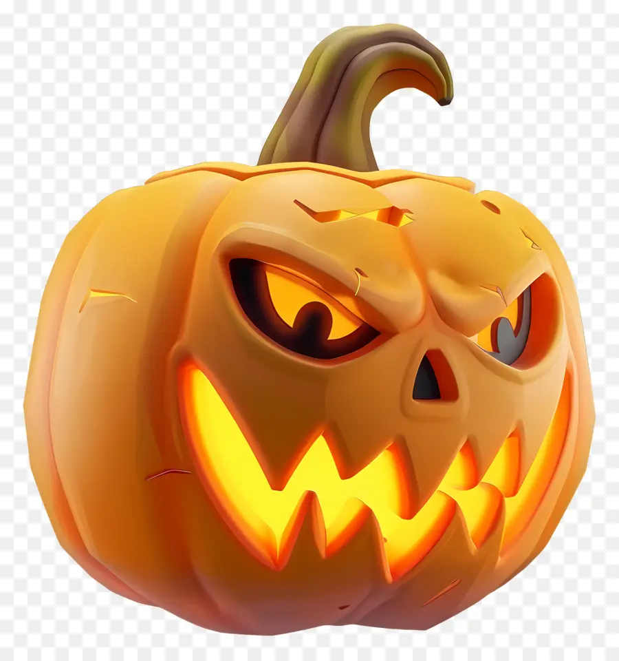 Calabaza De Halloween Animada，Jack O' Lantern PNG