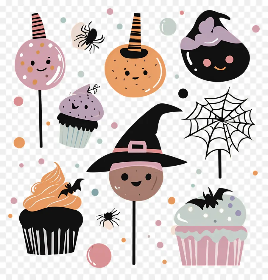 Dulces De Halloween，Golosinas De Halloween PNG