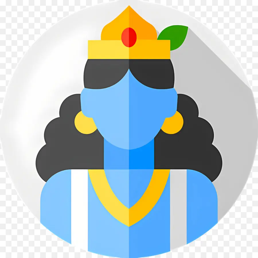 Krishna，Diosa Azul PNG