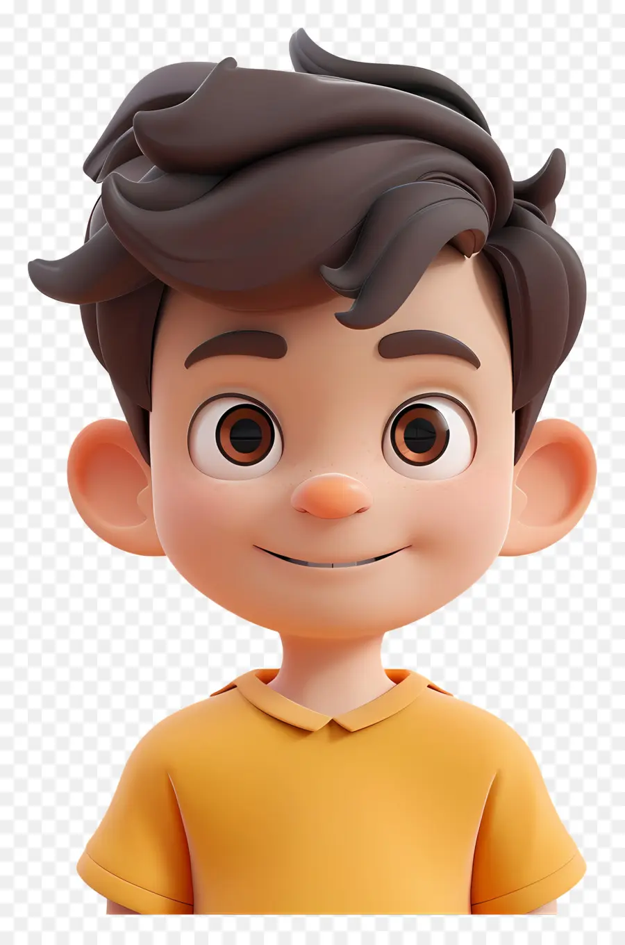 Avatar De Niño 3d，Niño De Dibujos Animados PNG