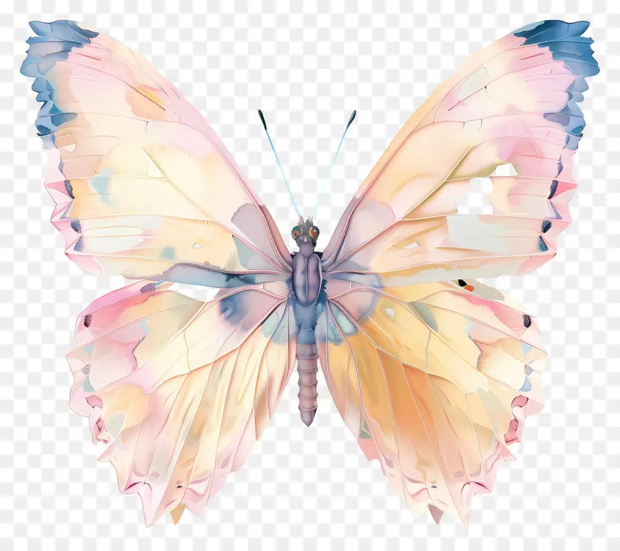 Mariposa Pastel，Mariposa PNG