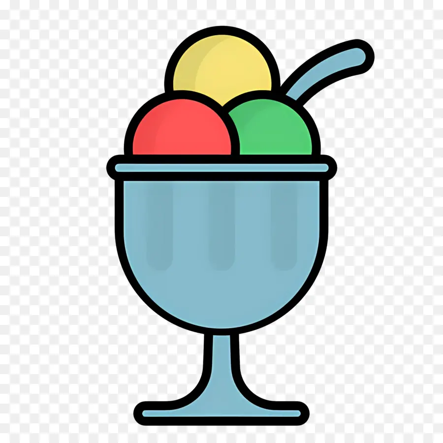 Helado De Helado，Helado PNG