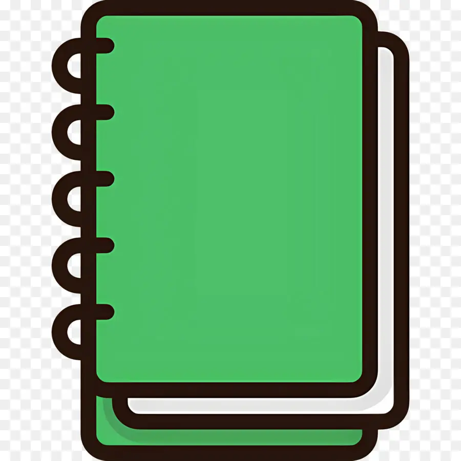 Computadora Portátil，Cuaderno Verde PNG