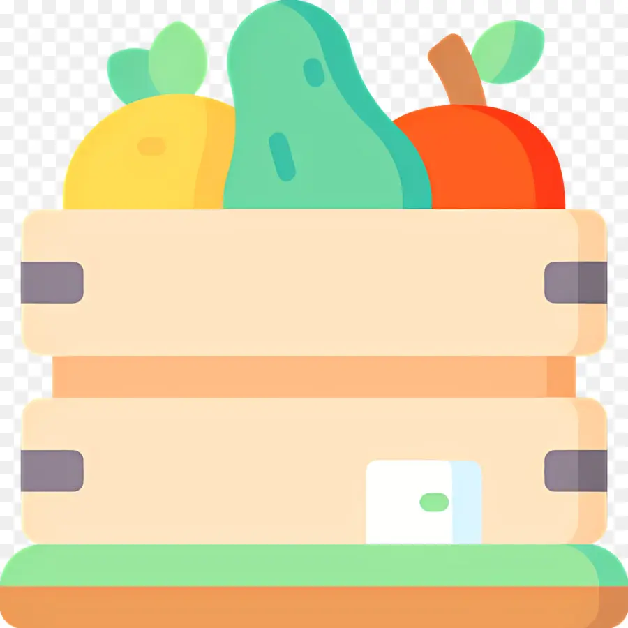 Caja De Cosecha，Caja De Frutas PNG