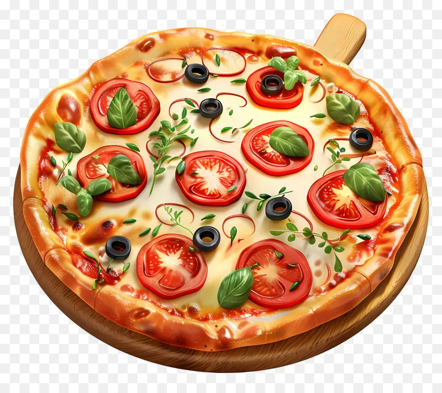 Pizza Griega，Pizza PNG