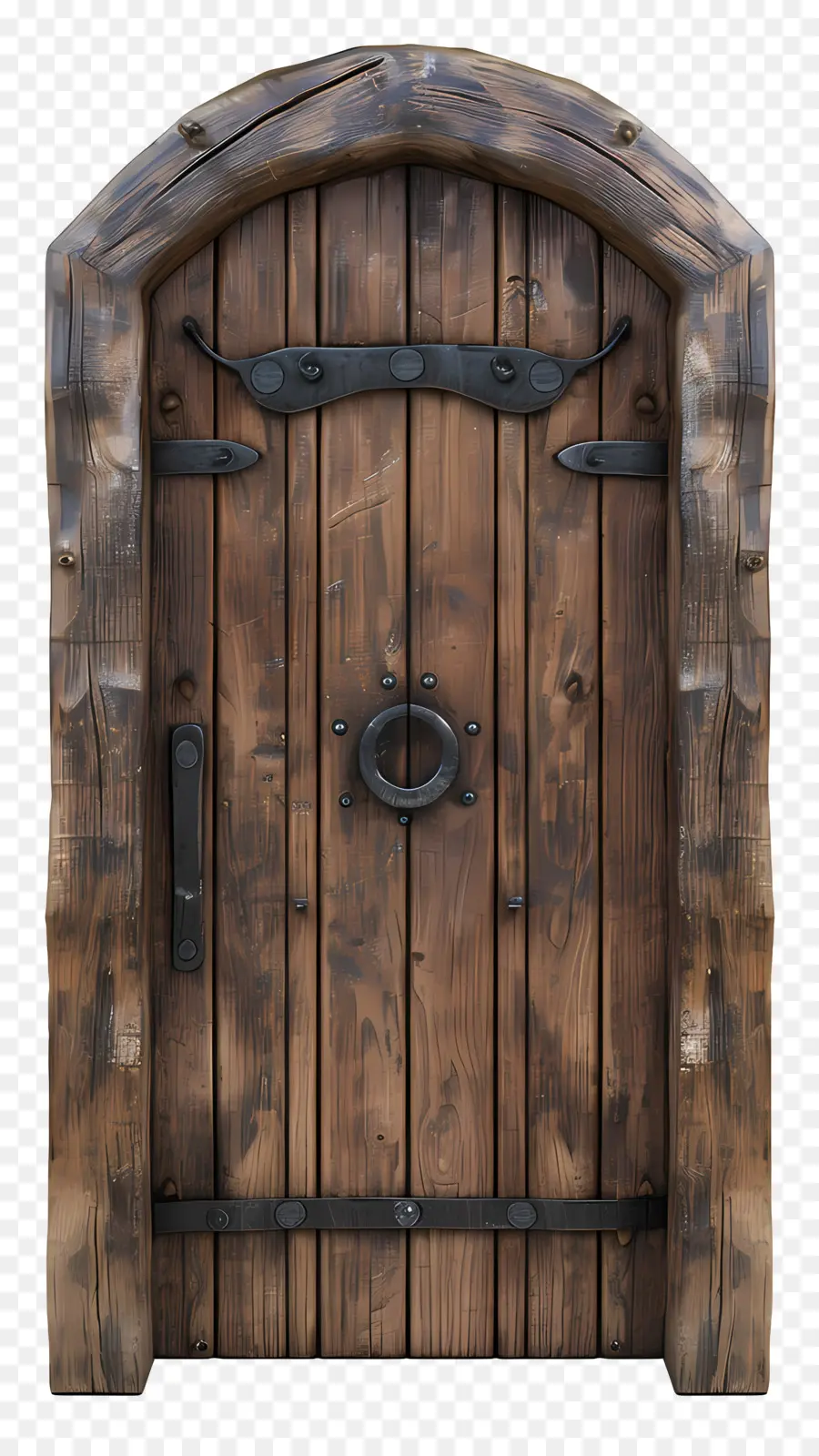 Puerta De Madera 3d，Puerta De Madera PNG